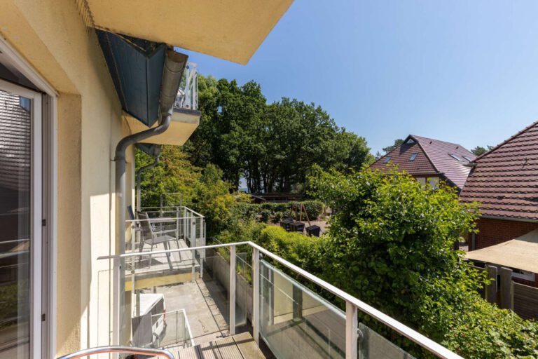 Der sonnige Balkon