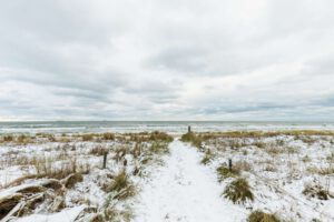 Die weißen Dünen von Baabe