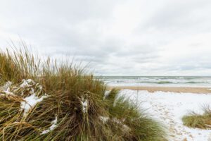 Die Dünen von Baabe im Winter