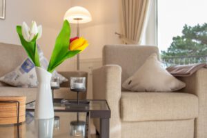 Die gemütliche Ferienwohnung direkt in der Strandpromenade