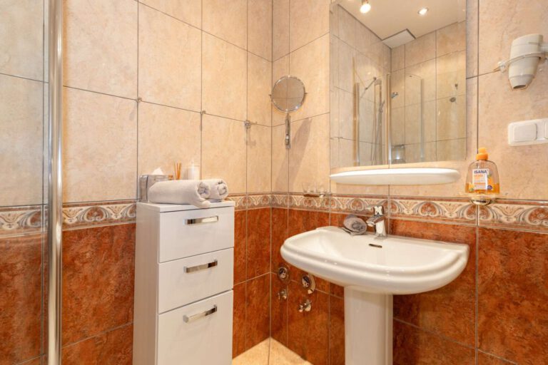 Das mediterade Badezimmer