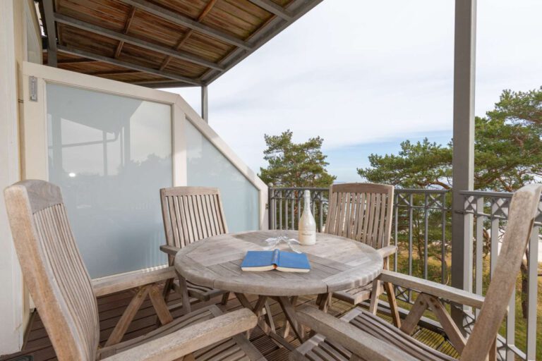 Der sonnige Balkon
