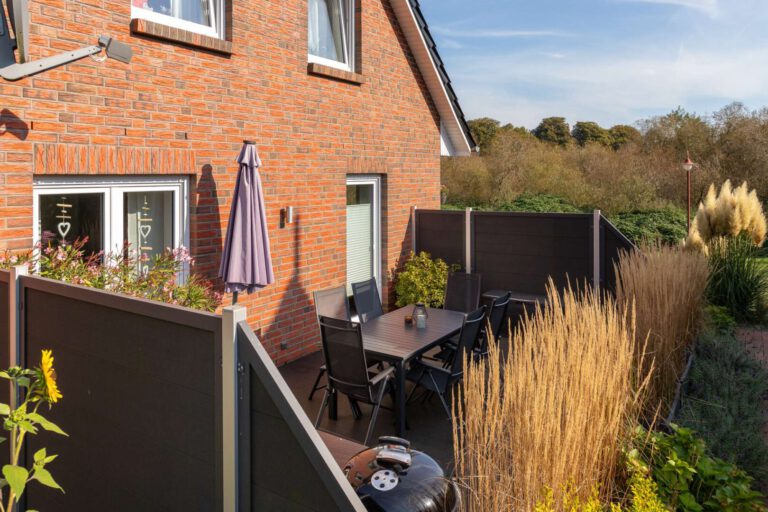 Die sonnige Terrasse