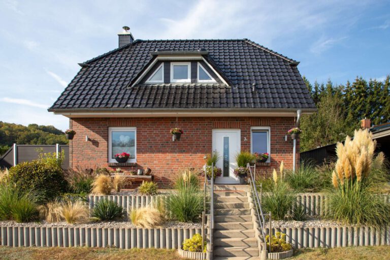 Das schöne Einfamilienhaus mit Gaube