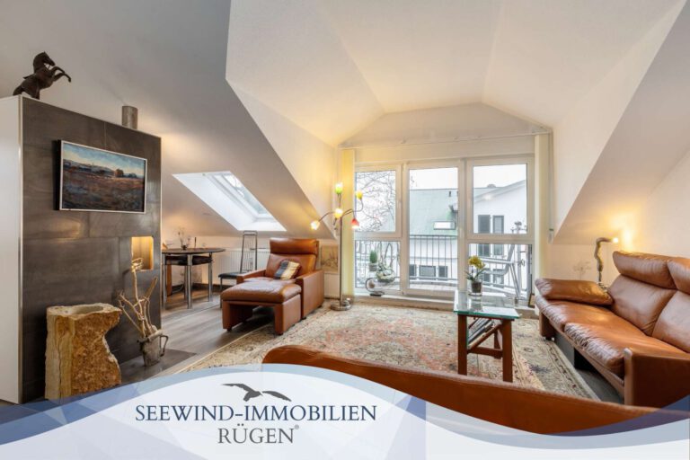 Moderne Maisonette-Wohnung mit Wasserblick - in der schönen Hafenstadt Sassnitz auf der Insel RĂŒgen