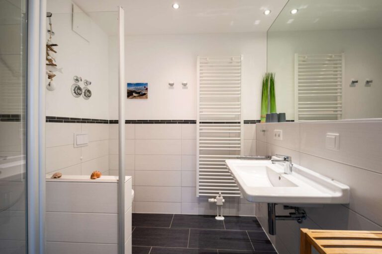Das gepflegte Badezimmer