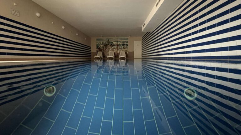 Das gepflegte Schwimmbad