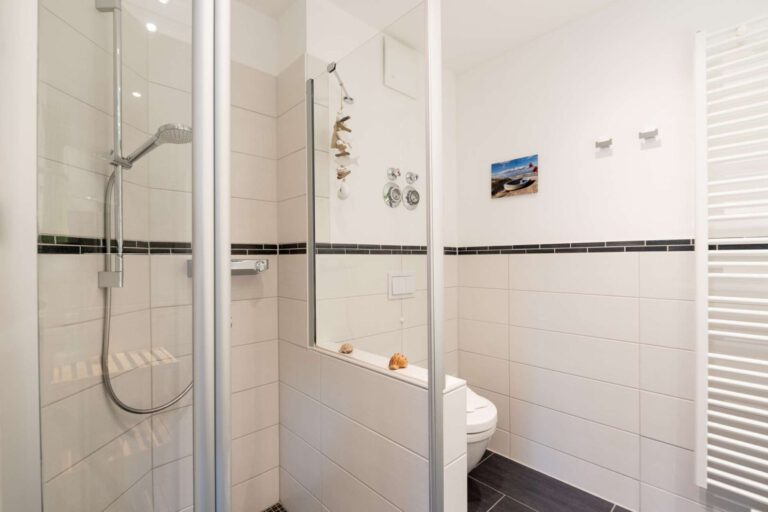 Die hochwertige Dusche