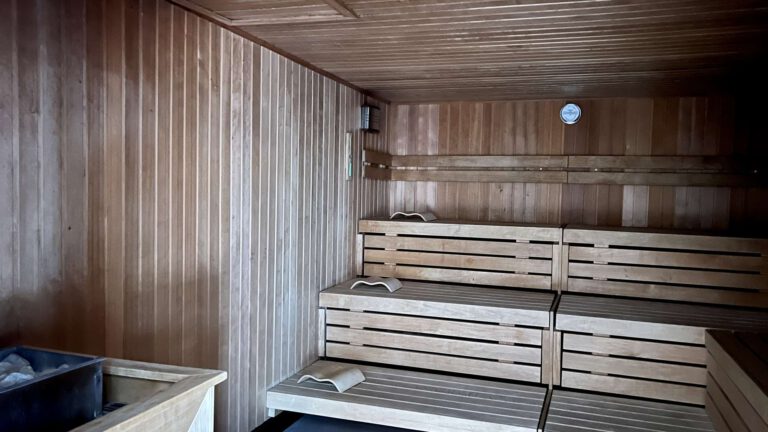 Die gepflegte Sauna