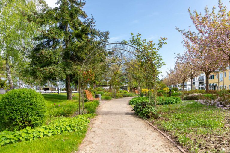 Der gepflegte Kurpark