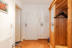 Der geräumige Eingangsbereich