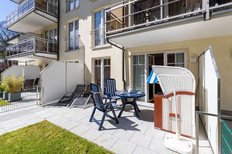 Die sonnige Terrasse in SÜD-Ausrichtung