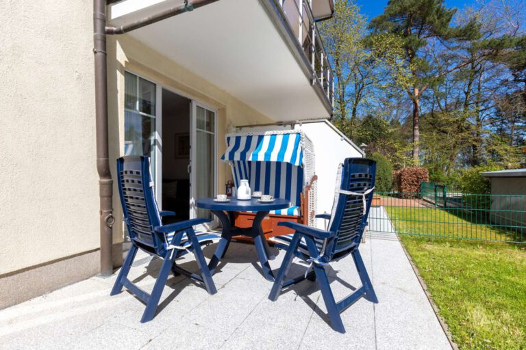 Die sonnige Terrasse in SÜD-Ausrichtung