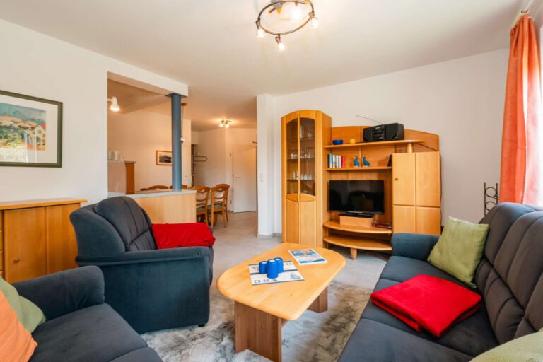 Das helle Wohnzimmer