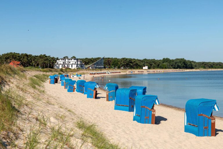 Der gepflegte und saubere Ostseestrand