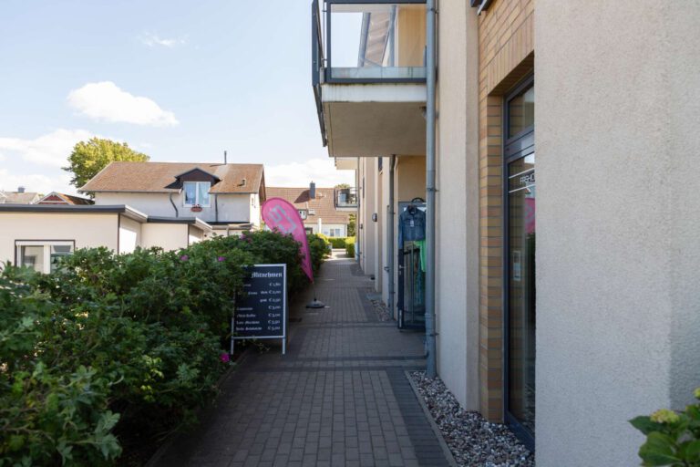 Der gepflegte Weg zur Haustür