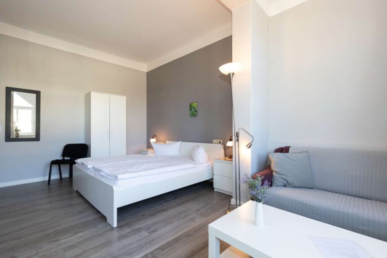 Das sonnige Schlafzimmer