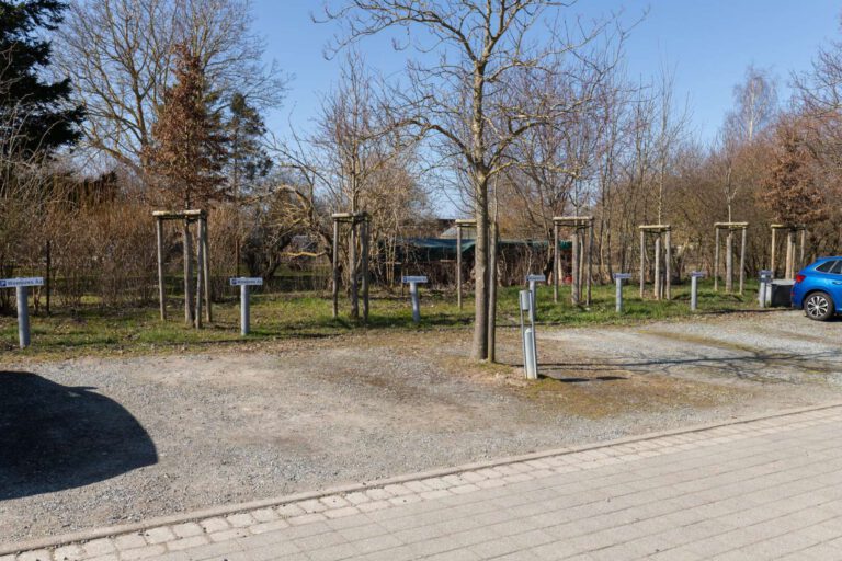 Der Außenstellplatz