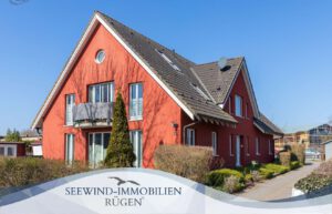 Maisonette-Wohnung mit sonnigem Balkon und 2 Schlafzimmer - in Middelhagen auf der Insel Rügen