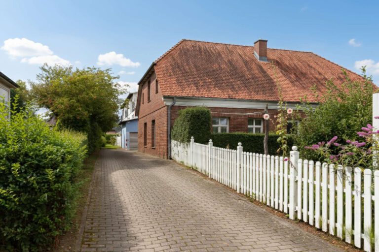 Die private Einfahrt