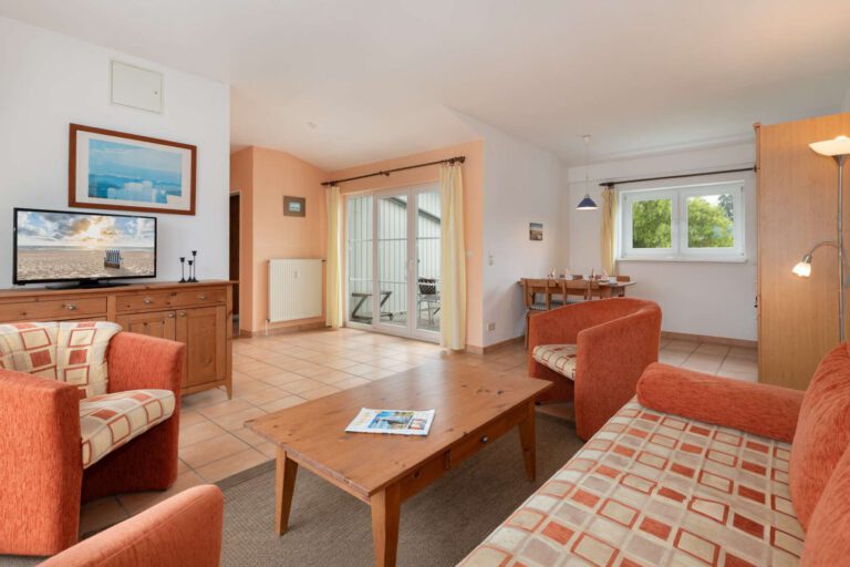 Das lichtdurchflutete Wohnzimmer