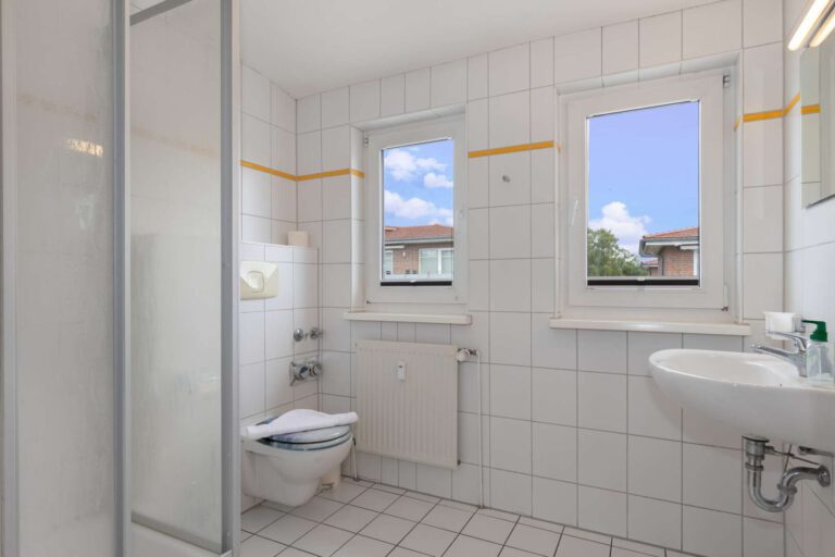 Das gepflegte Badezimmer