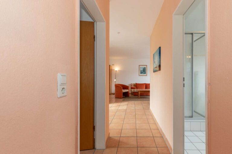 Der offene Blick durch die Wohnung