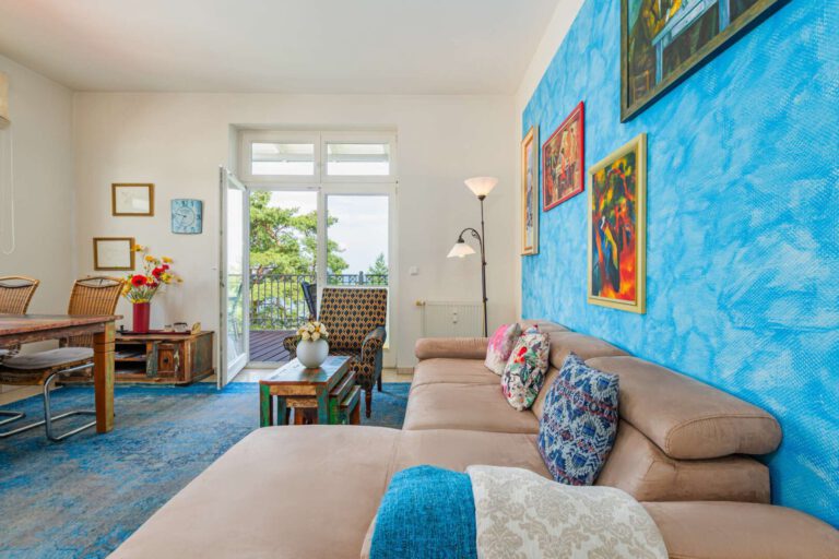 Der helle Wohnbereich