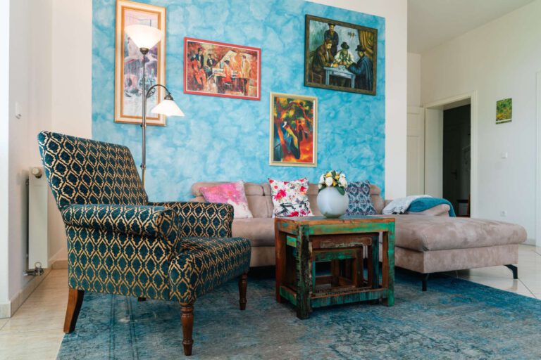 Der gepflegte Wohnbereich