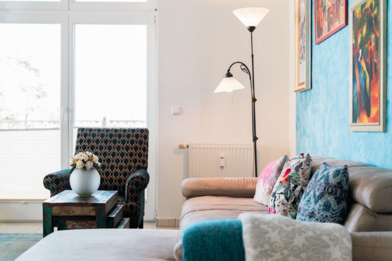 Der gepflegte Wohnbereich