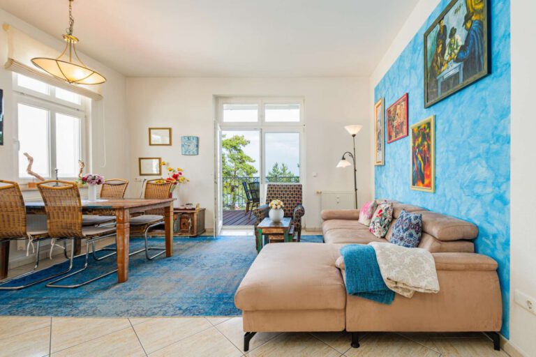 Der offene Wohnbereich