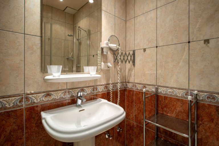 Das hochwertige Badezimmer