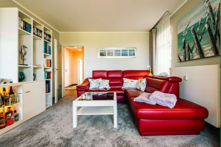 Das lichtdurchflutete Wohnzimmer