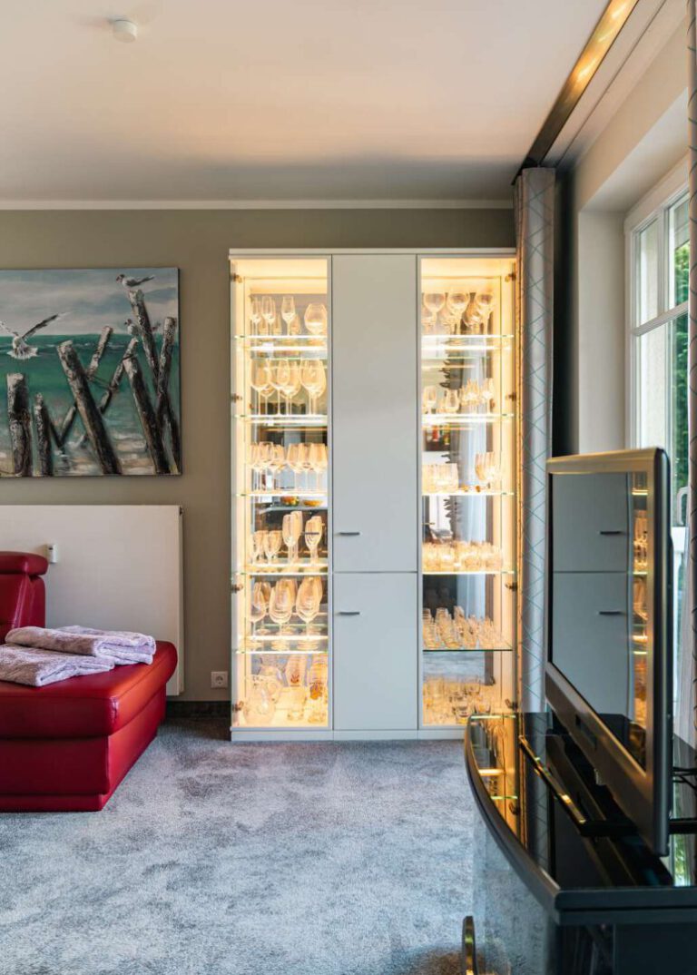 Die moderne Einrichtung