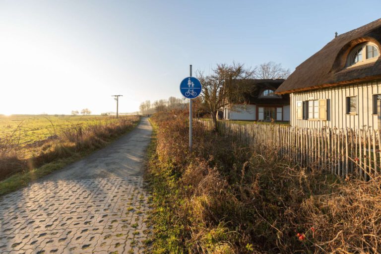 Die schönen Spazier- und Radwege