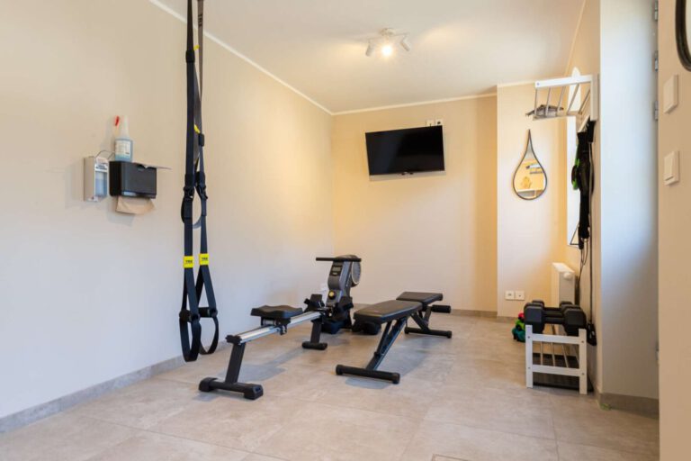 Der moderne Fitnessbereich