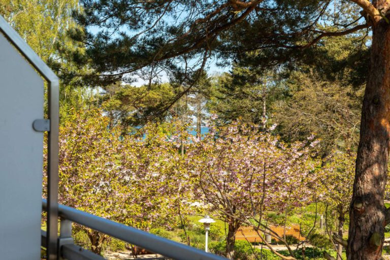 Der seitliche Blick zur Ostsee