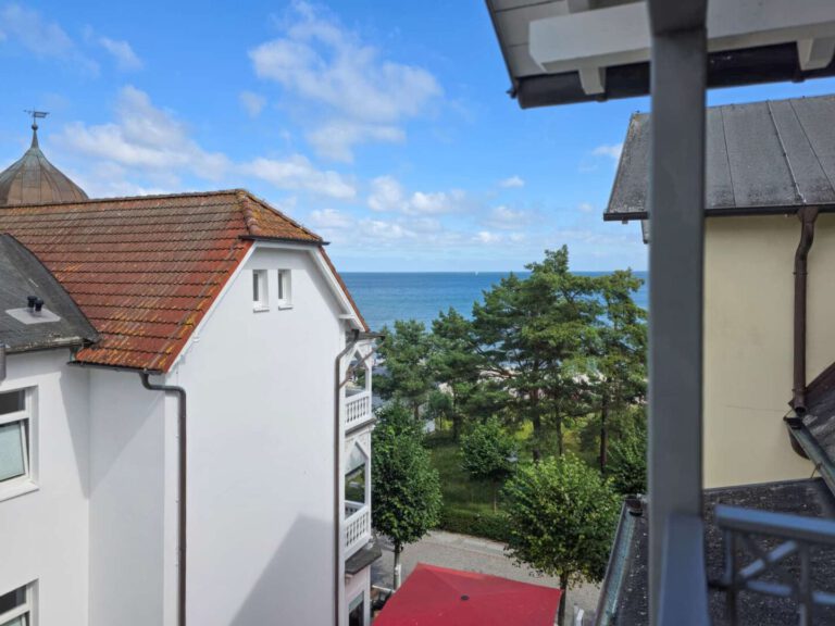 Der gemütliche Balkon mit Nord-West Ausrichtung