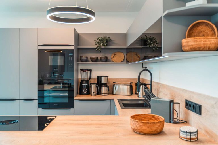 Die hochwertige Einbauküche