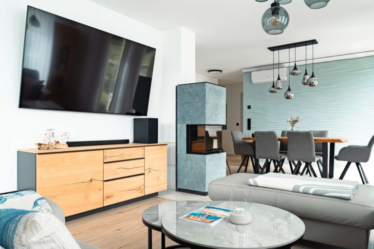 Der hochwertige Wohnbereich