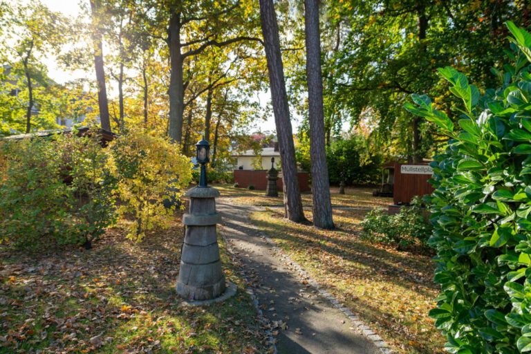 Das gut angelegte Grundstück
