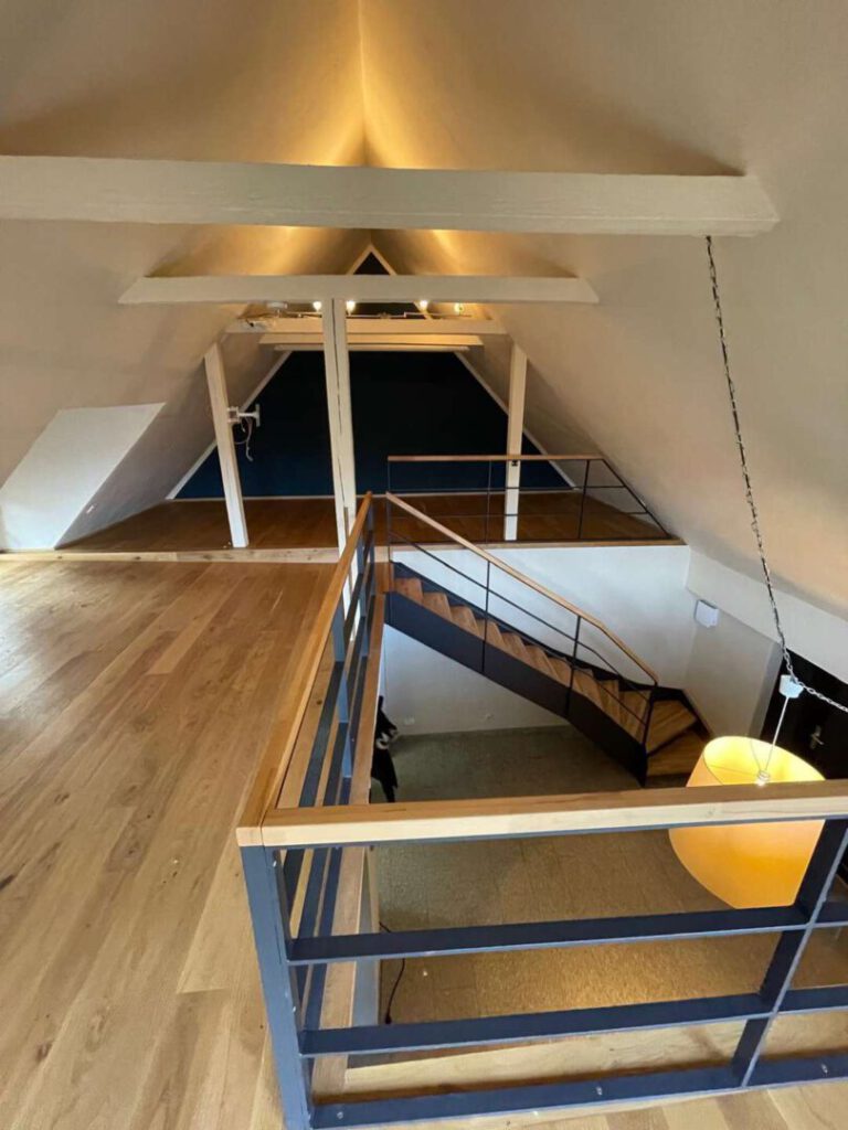 Der offene Wohnbereich