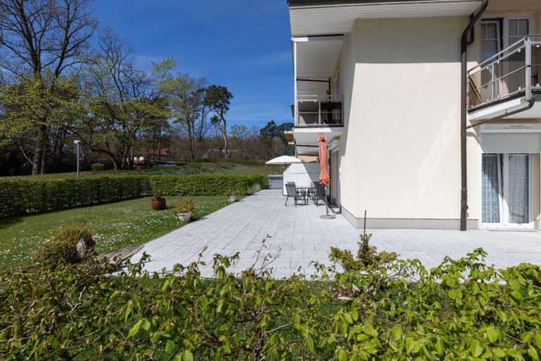 Die idyllische Terrasse im Grünen