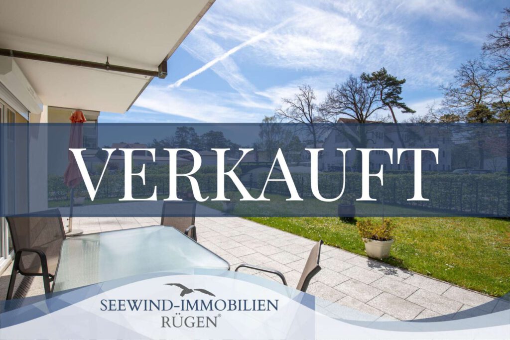 80m zur Ostsee - 2 Zimmer Erdgeschoss-Apartment am Kurpark im Ostseebad Baabe