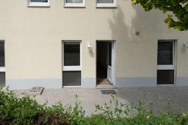 Der gepflegte Eingang