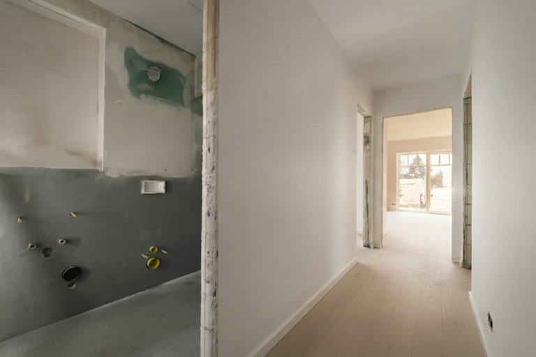 Der offene Blick in die Wohnung