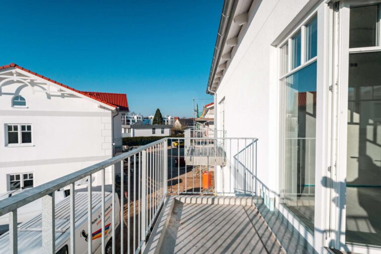 Der sonnige Balkon