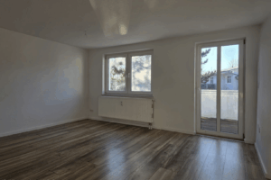 Das helle Wohnzimmer