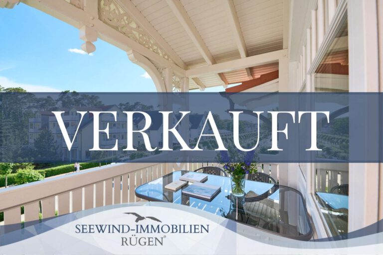 Strandstraßen-Hammer! 3-Raum-Apartment mit Balkon im schönen Ostseebad Baabe auf der Insel Rügen
