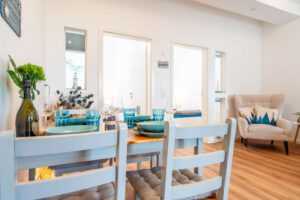 Der einladende Essbereich – Wohnung unten